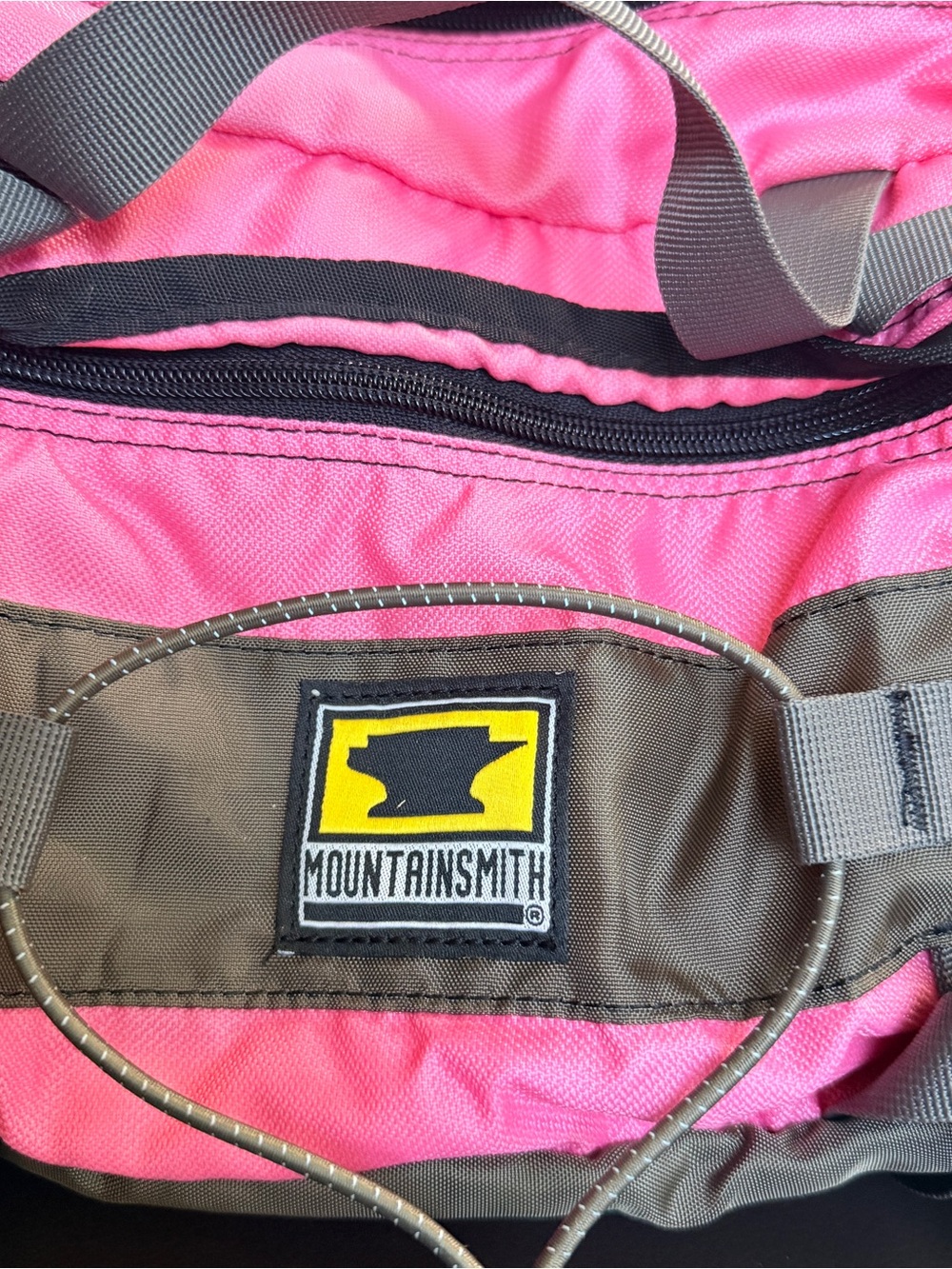 Mountainsmith Tour lumbar pack gray and pink day pack - Picture 2 of 10